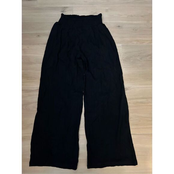 NEW Casual Wide Leg Pants High Waisted Palazzo Pants M - Picture 1 of 1